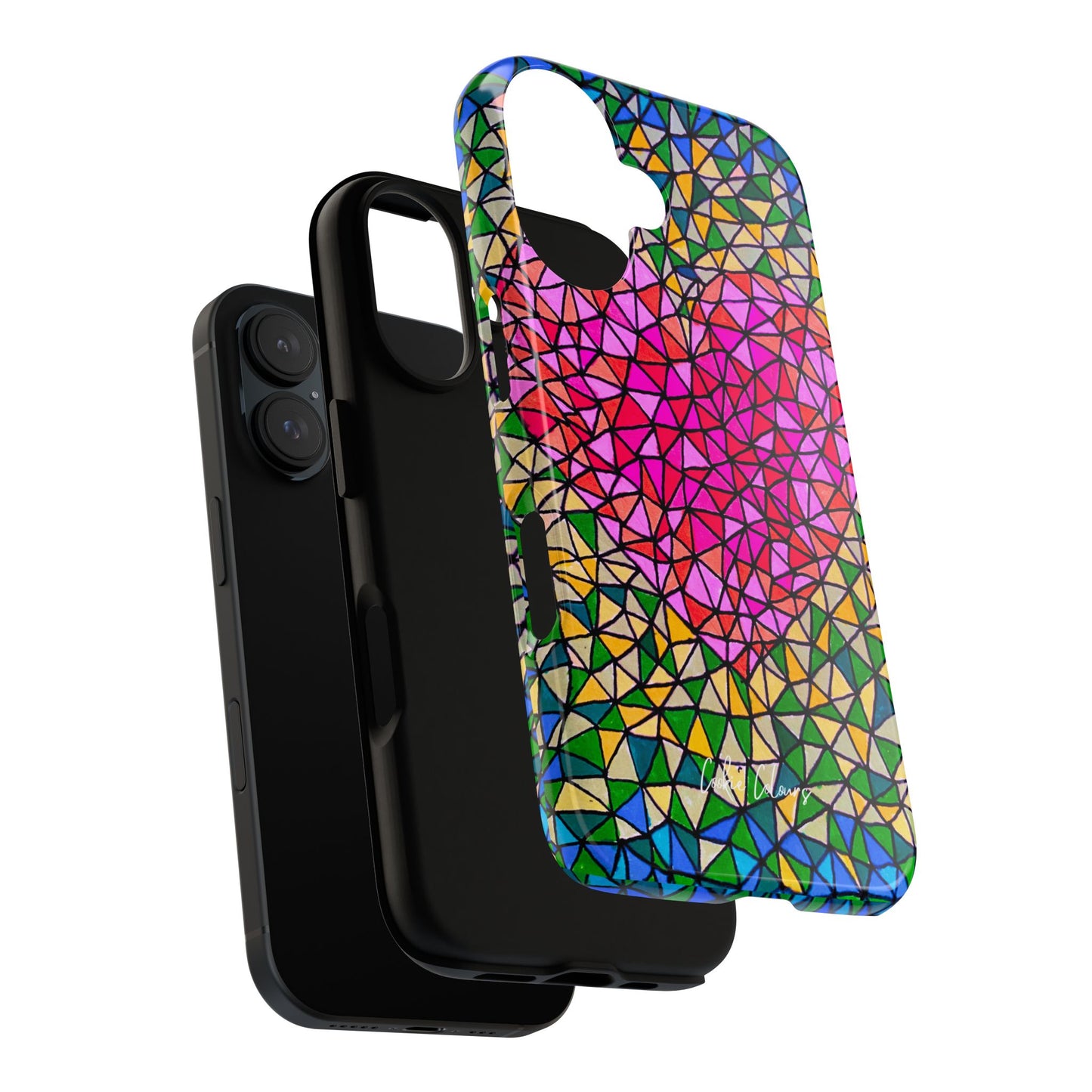 Corazón en llamas | Funda premium para teléfono