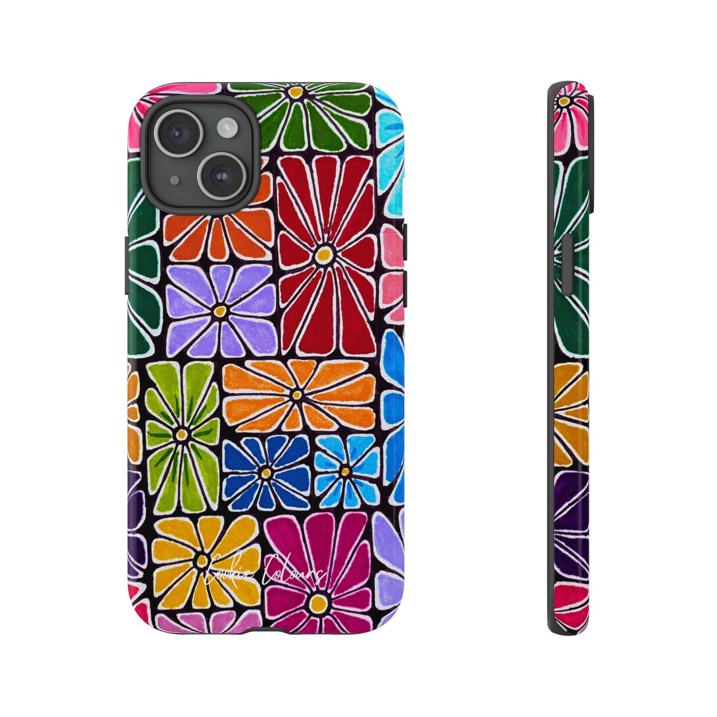 Boxed Bloom Burst | Premium Phone Case