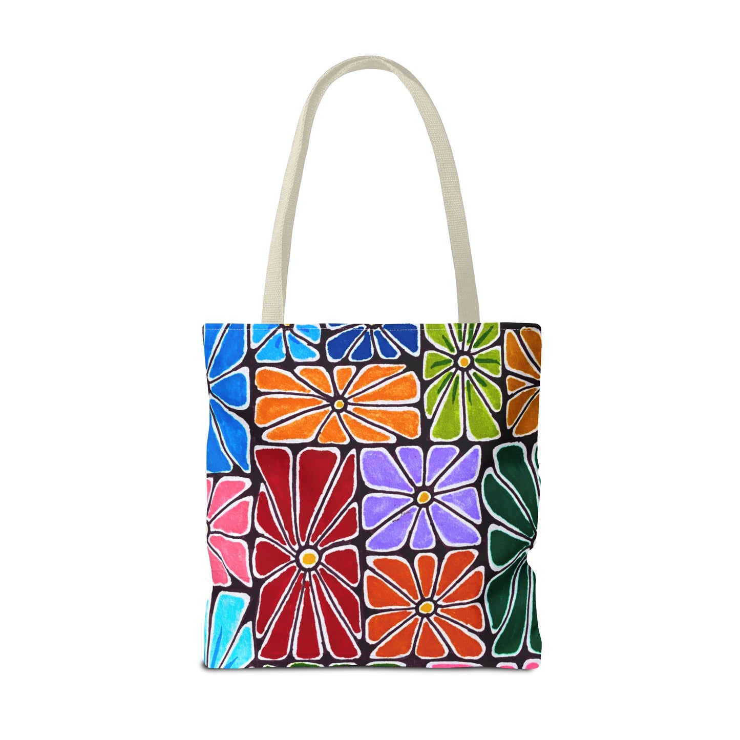 Boxed Bloom Burst | Tote Bag