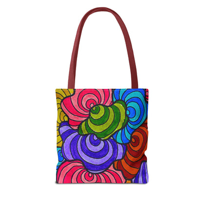 Regal Plumage Spiral | Tote Bag