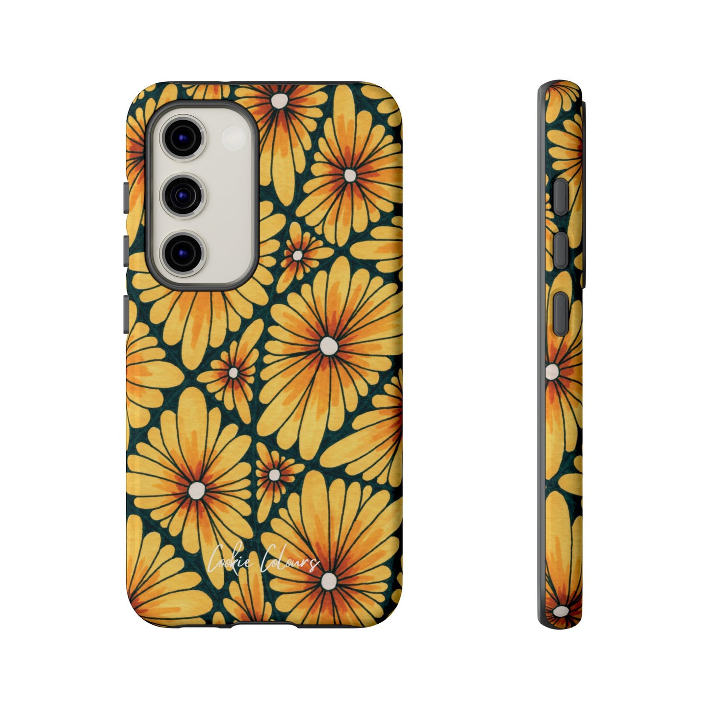 Golden Sunflowers | Premium Phone Case