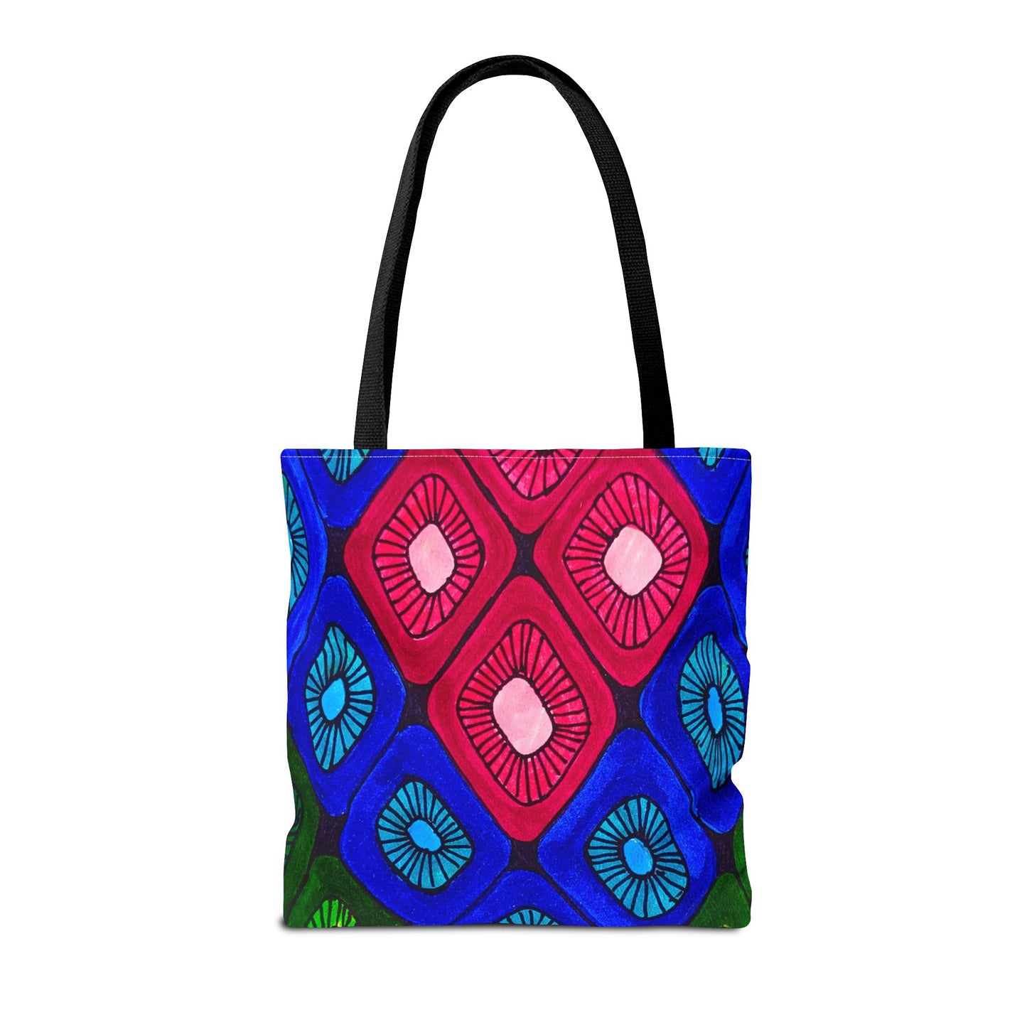 Regal Plumage Spiral | Tote Bag