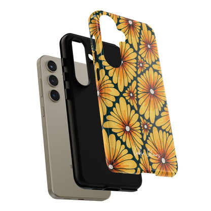 Golden Sunflowers | Premium Phone Case