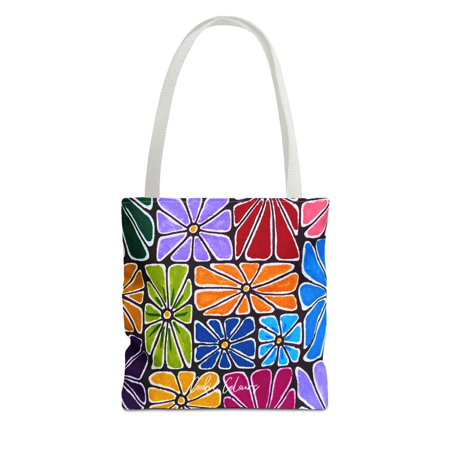 Boxed Bloom Burst | Tote Bag