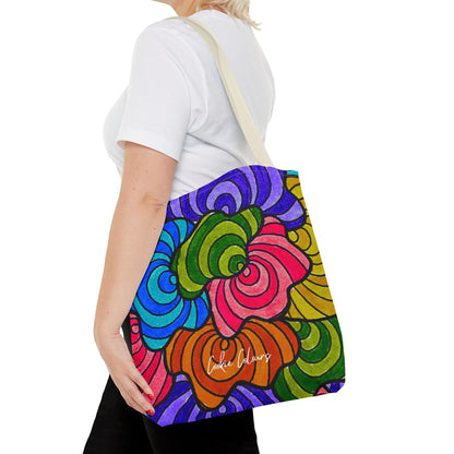 Regal Plumage Spiral | Tote Bag