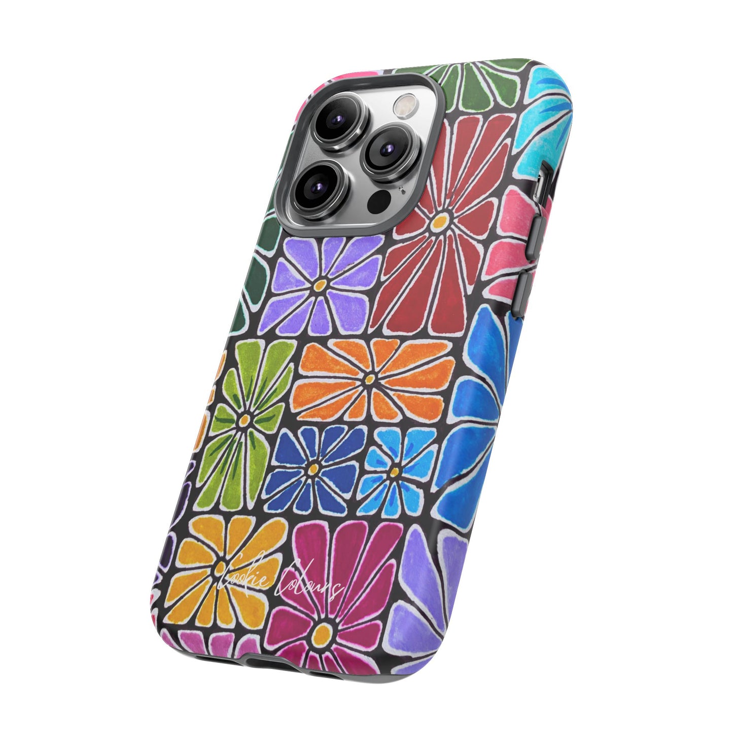 Boxed Bloom Burst | Premium Phone Case