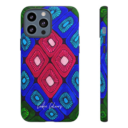 Regal Plumage Spiral | Premium Phone Case