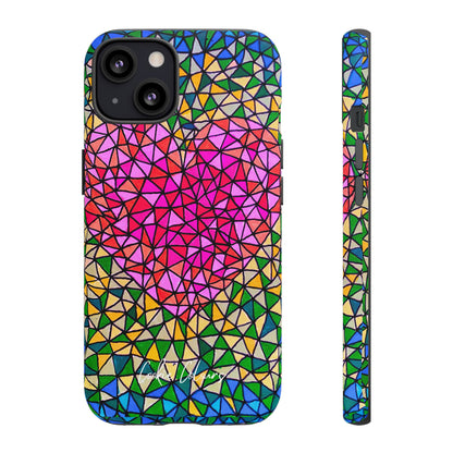 Heart On Fire | Premium Phone Case