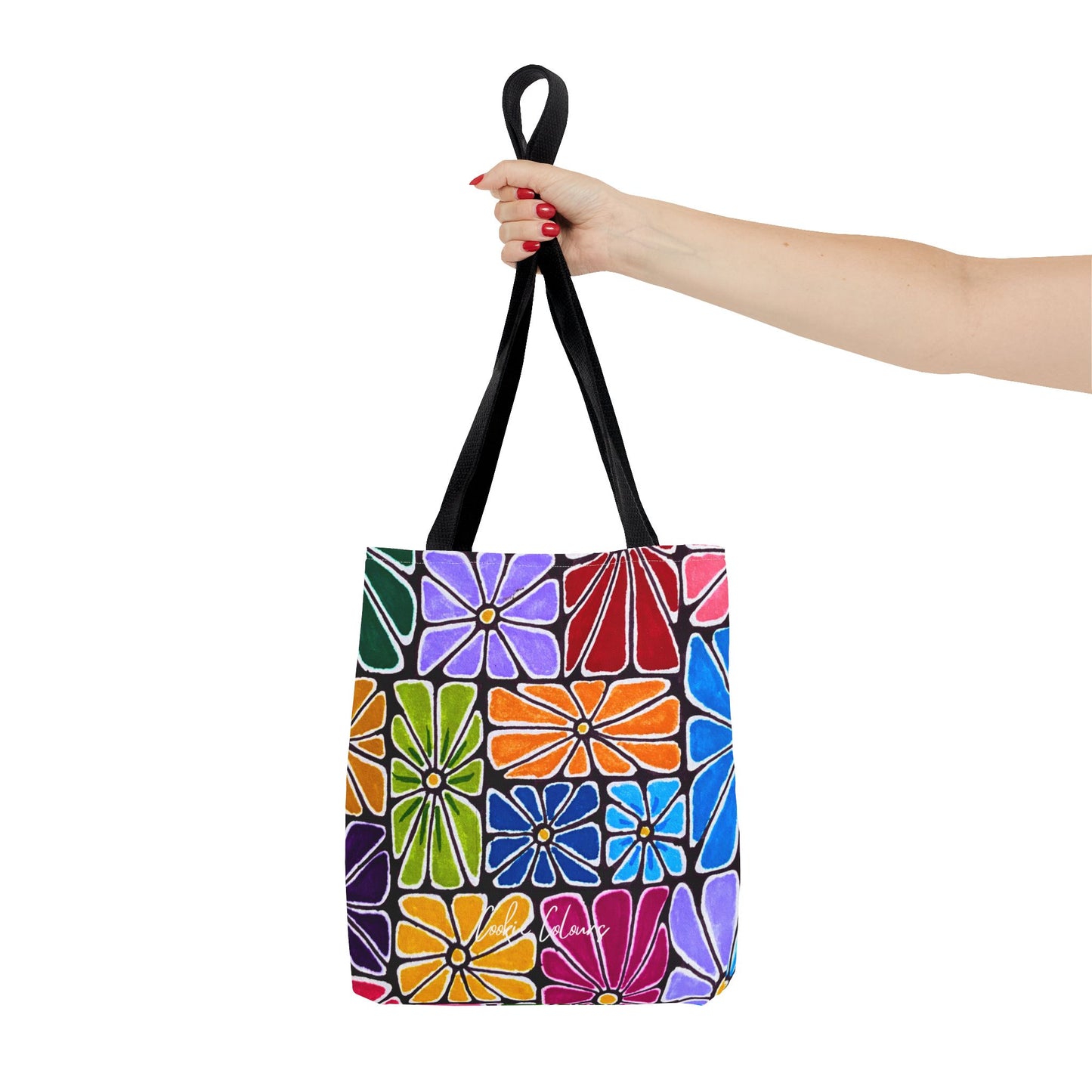 Boxed Bloom Burst | Tote Bag