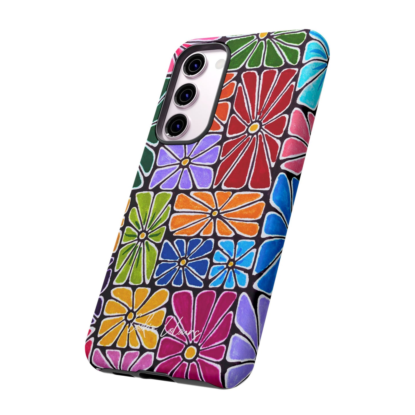 Boxed Bloom Burst | Premium Phone Case