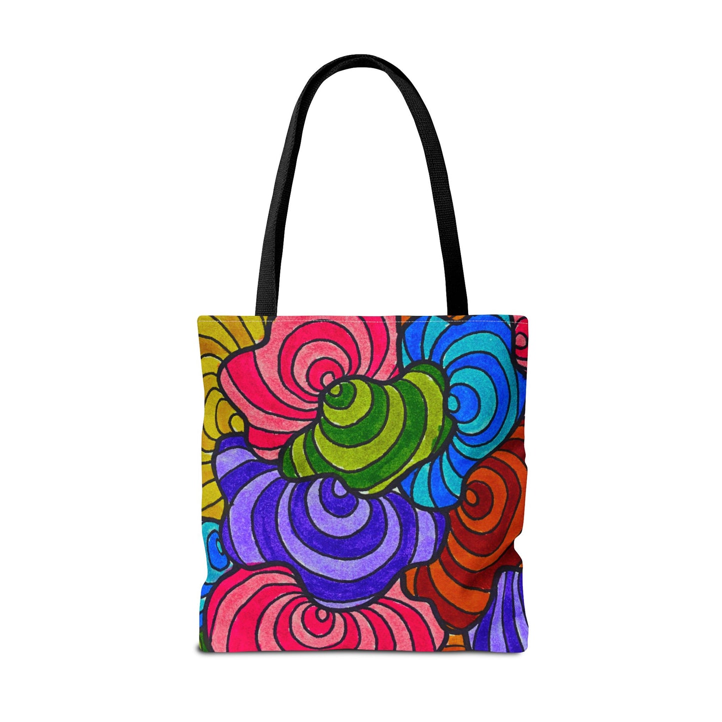 Regal Plumage Spiral | Tote Bag