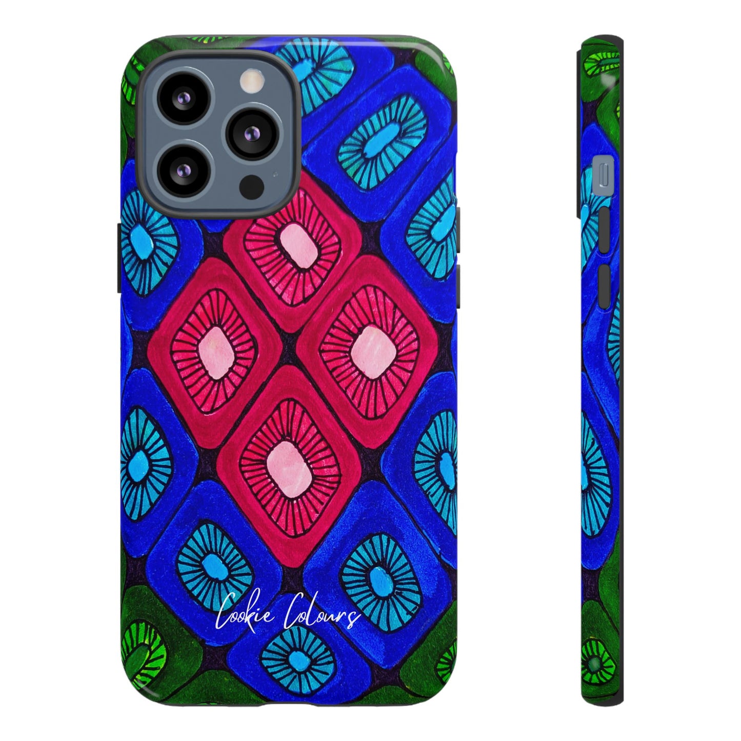 Regal Plumage Spiral | Premium Phone Case