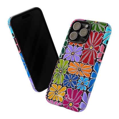 Boxed Bloom Burst | Premium Phone Case