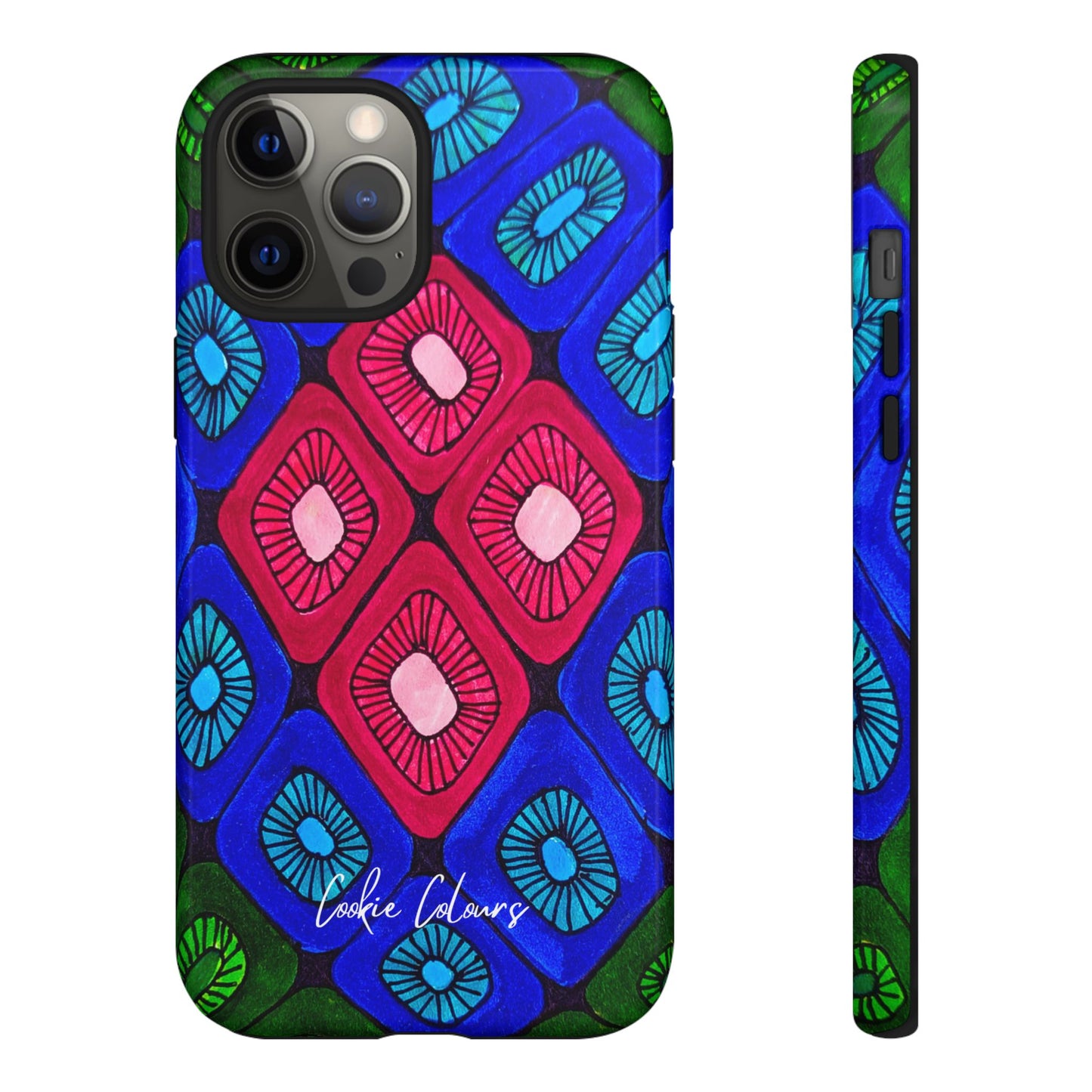 Regal Plumage Spiral | Premium Phone Case