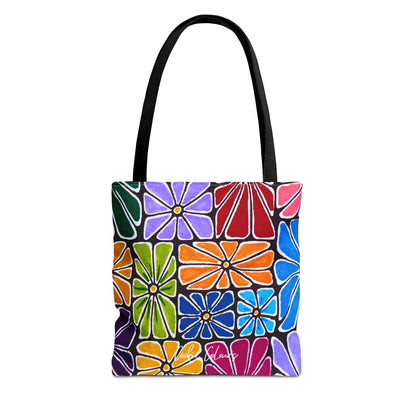 Boxed Bloom Burst | Tote Bag