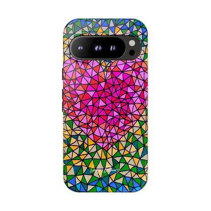 Corazón en llamas | Funda premium para teléfono