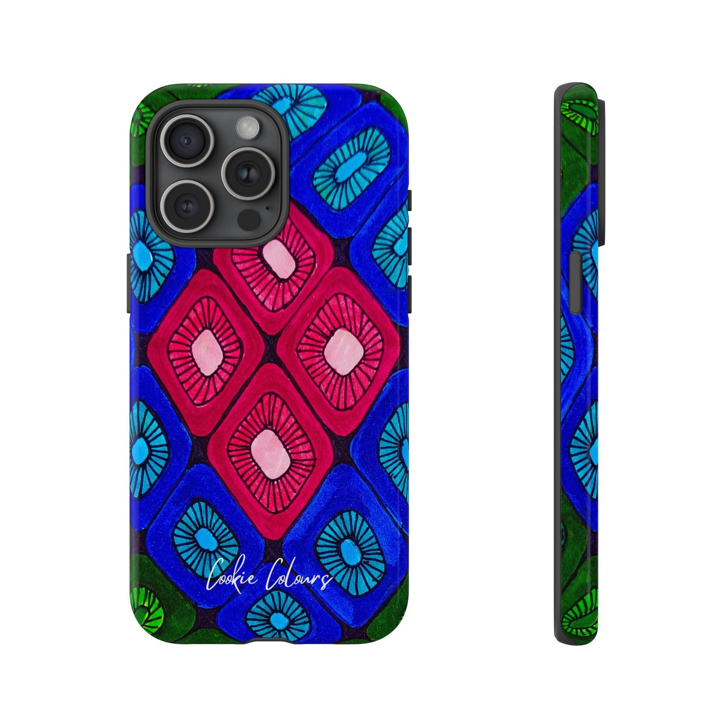 Regal Plumage Spiral | Premium Phone Case