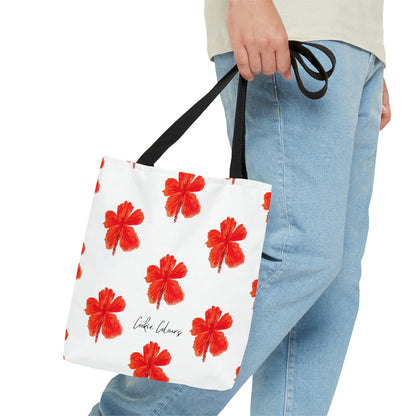 Red Hibiscus | Tote Bag