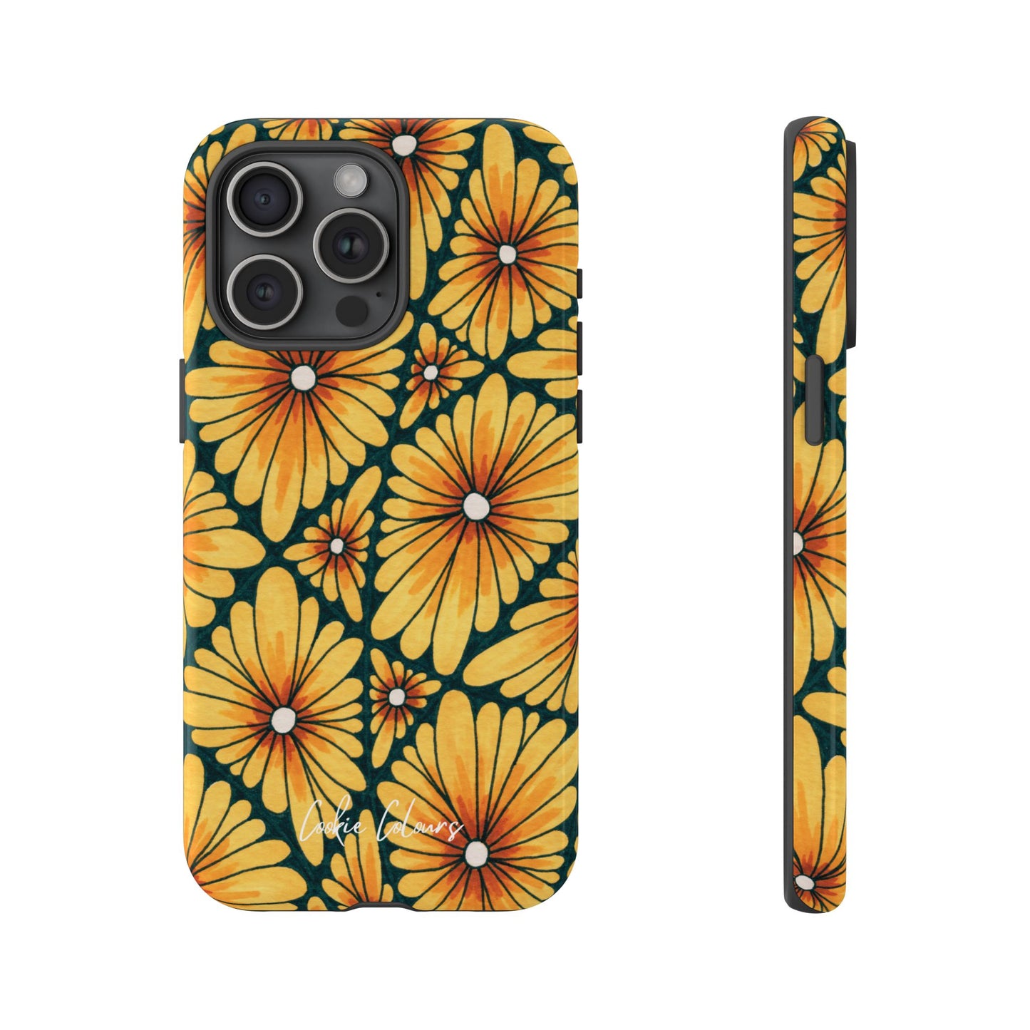 Golden Sunflowers | Premium Phone Case