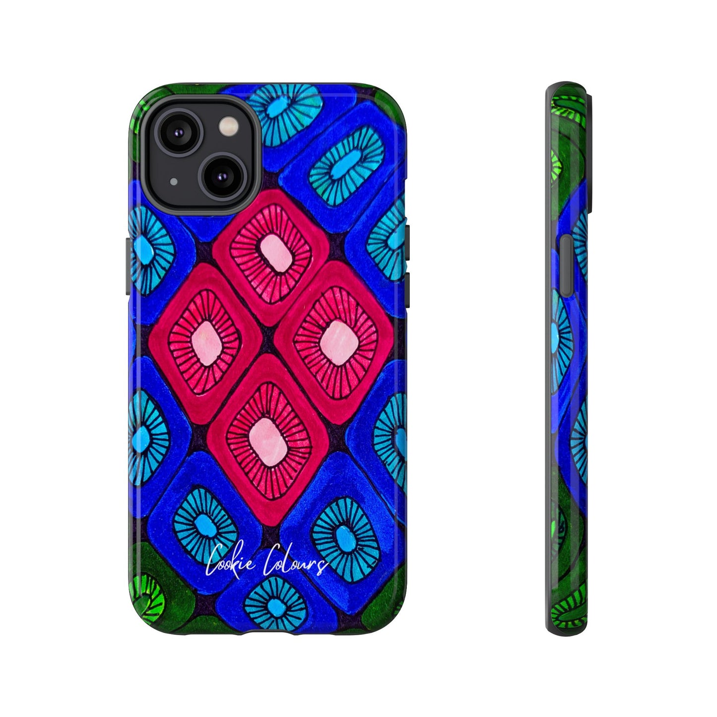 Regal Plumage Spiral | Premium Phone Case