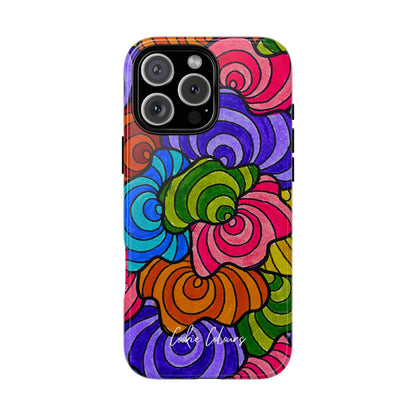 Spirals of Bloom | Premium Phone Case