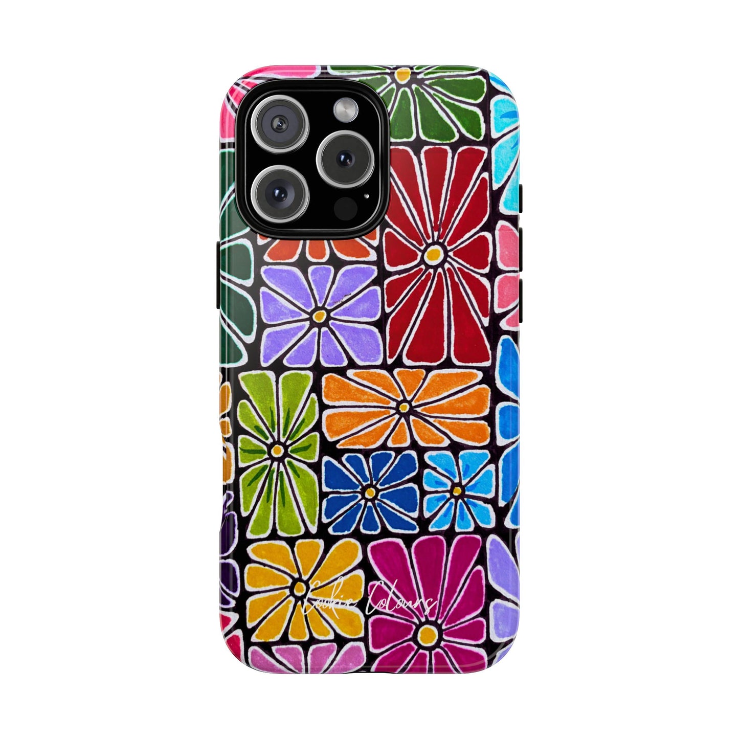 Boxed Bloom Burst | Premium Phone Case