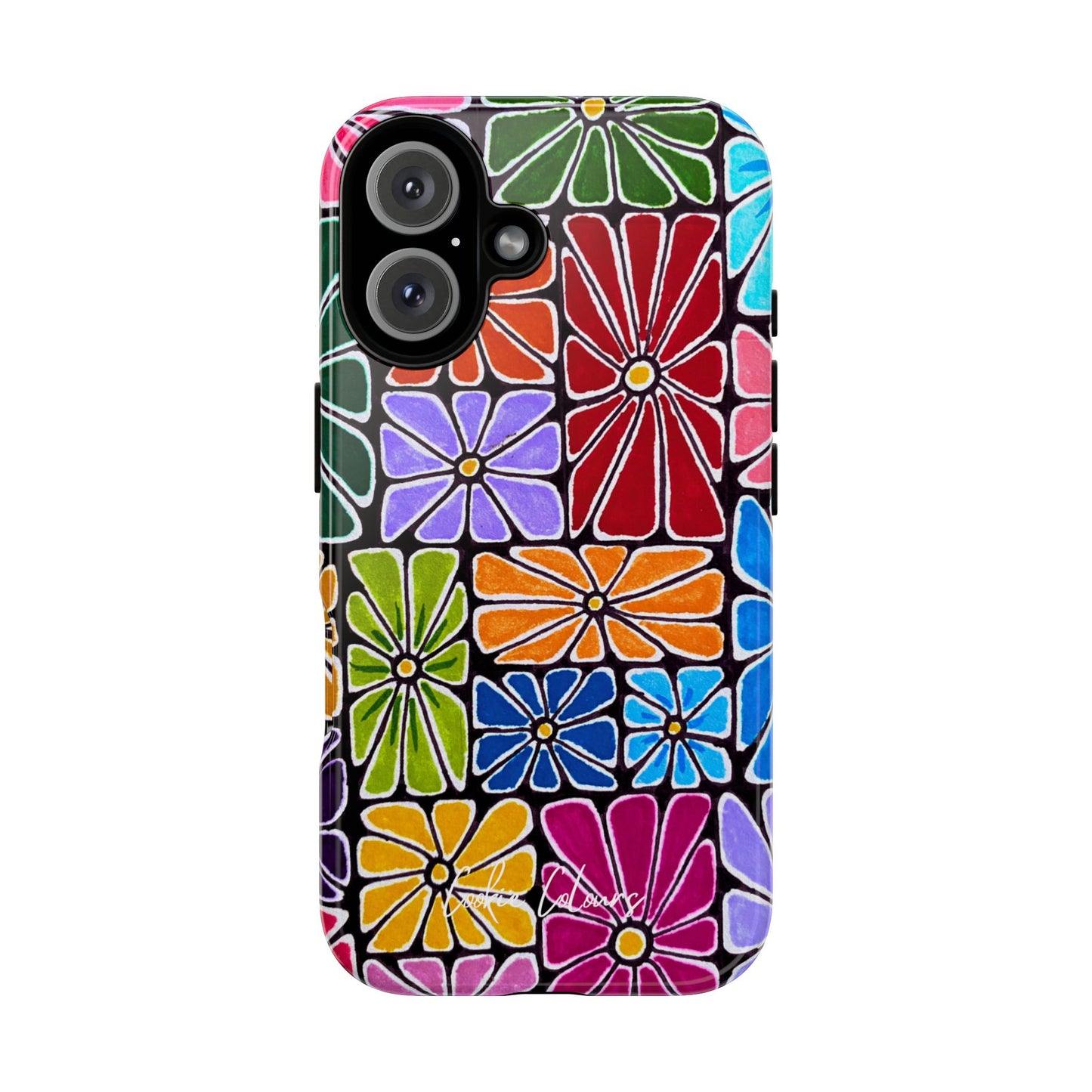 Boxed Bloom Burst | Premium Phone Case