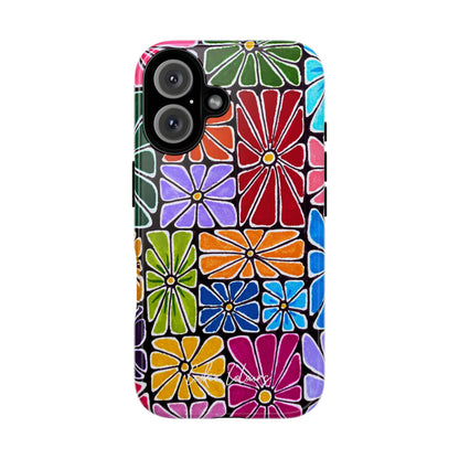 Boxed Bloom Burst | Premium Phone Case