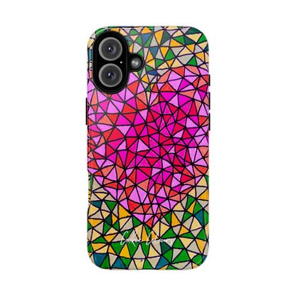 Heart On Fire | Premium Phone Case